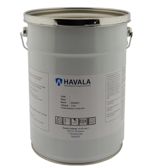 Havala UV++ Tuinbeits Blank 7008 5 liter Voorkom vergrijzing 