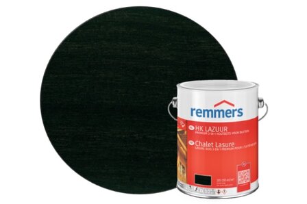 Remmers HK-lazuur Zwart Ral 9005 150% pigment
