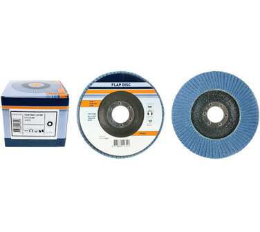 Lamellenschijf 125mm korrel P40 flap disc