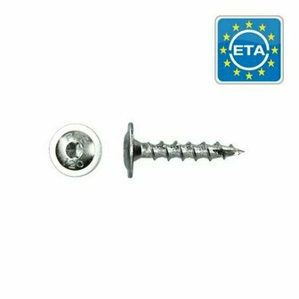 PFS flenskophoutschroef T30 &Oslash;6x30
