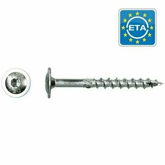 PFS flenskophoutschroef T30 &Oslash;6x40