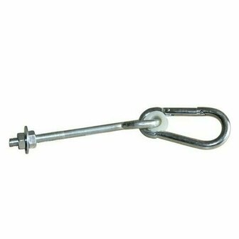 Schommelhaak met karabijnhaak M10x240mm
