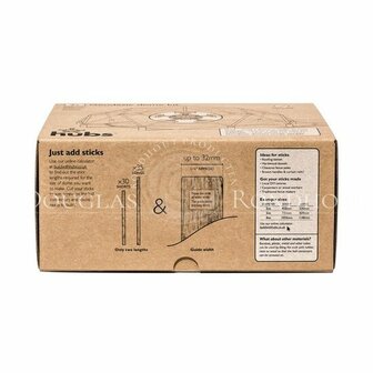 geodome koepelset bouwpakket stokken