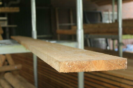 Douglas plank 30x200mm fijnbezaagd 5 meter