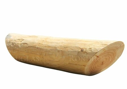 Douglas rondhout schoor 60 cm lang | Kopmaat 11-12 cm