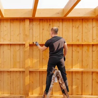 Houtbeschermingscr&egrave;me kleurloos behandeling