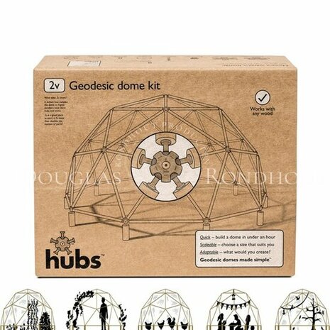 geodome koepelset bouwpakket