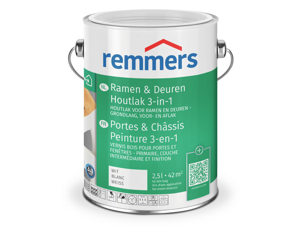 Ramen & Deuren Houtlak 3in1 2.5L