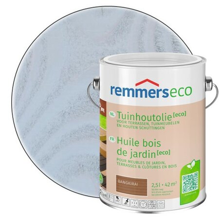 Remmers Tuinhoutolie Eco Platina Grijs