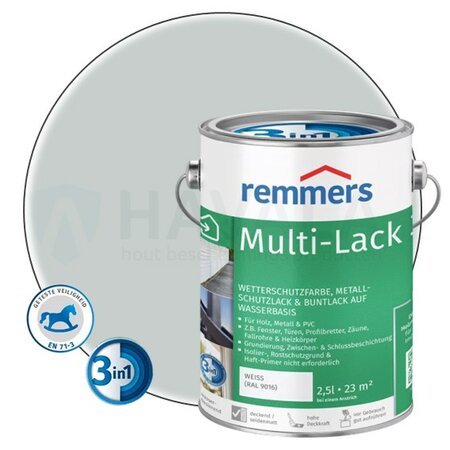 Remmers Multi-Lak 3 in 1 Licht Grijs (RAL 7035)