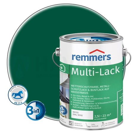 Remmers Multi-Lak 3 in 1 Mosgroen (RAL 6005)