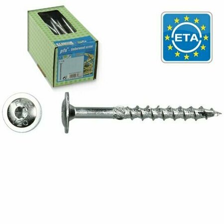 PFS flenskophoutschroef T30 Ø6x40 100st