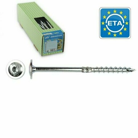 PFS flenskophoutschroef T30 Ø6x120 100st