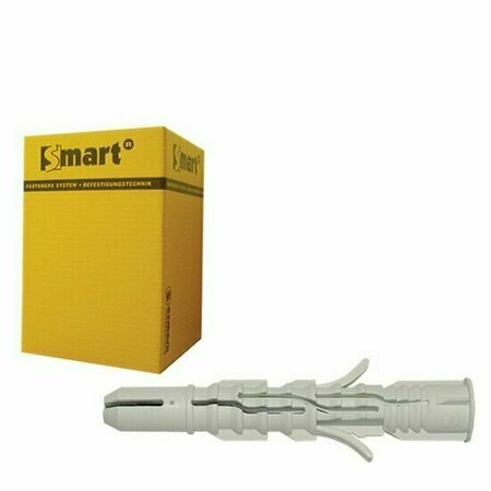 Sterke nylon multifunc. plug Ø6x50 100st.